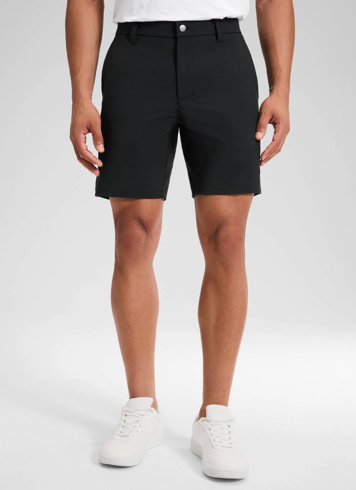 Stretch Cotton Pocket Chino Shorts 7" - Image 16