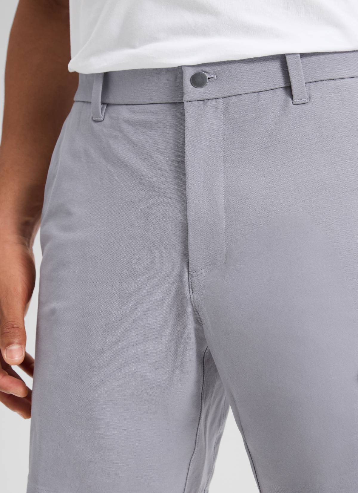 Stretch Cotton Pocket Chino Shorts 7" - Image 4