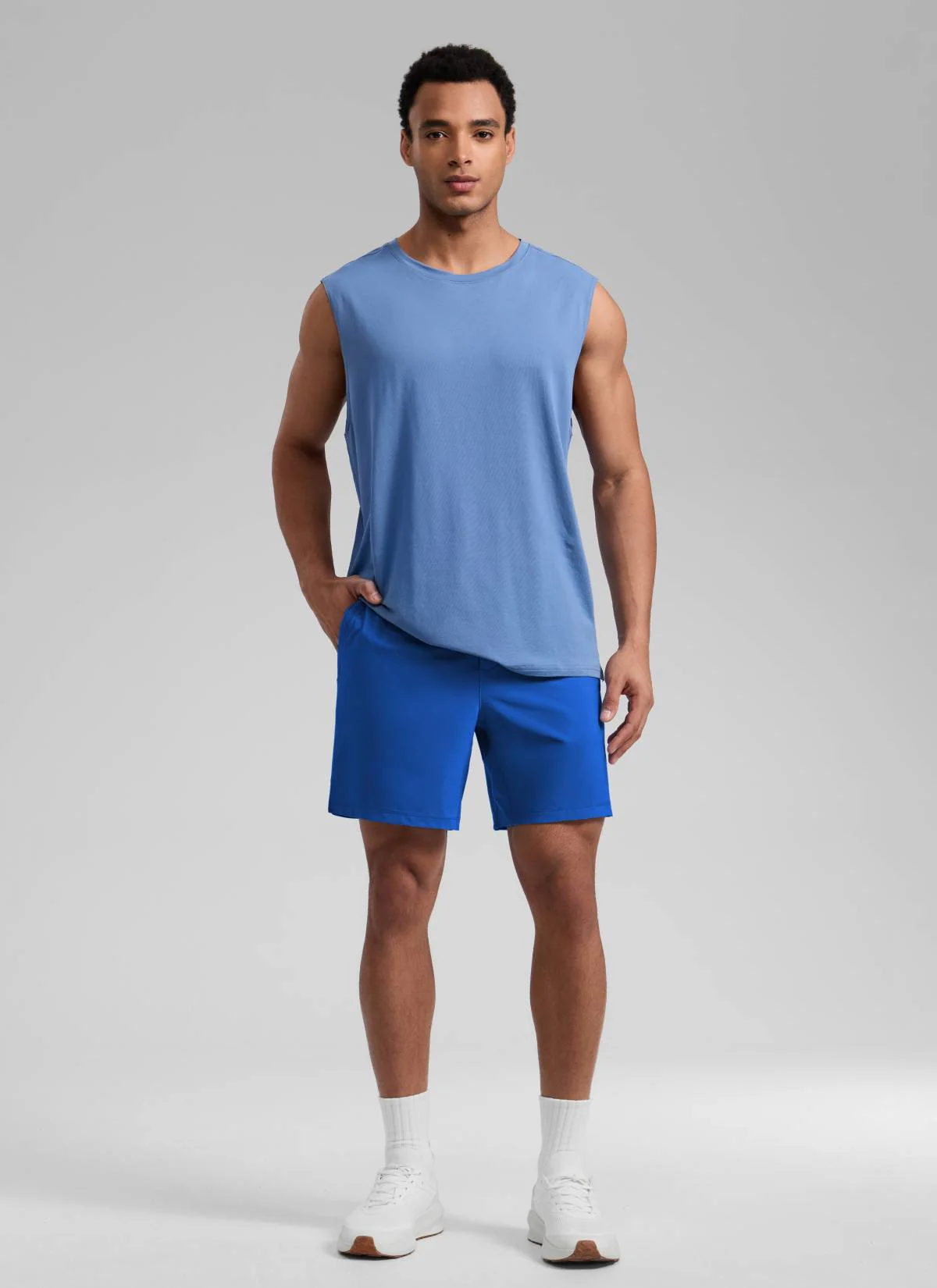 Feathery-Fit Soft Linerless Split Shorts 7" - Image 28
