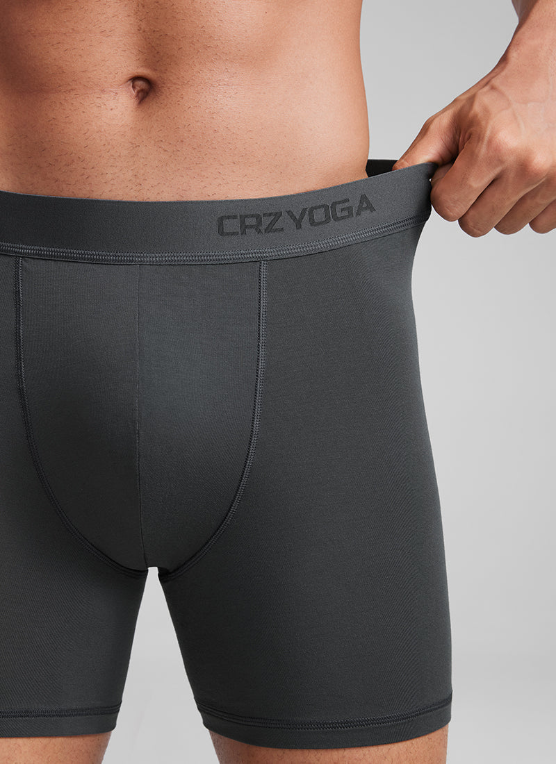 Ultra-Soft Modal Double Lined 5" Boxer Underwear (3-Pack) - Image 15
