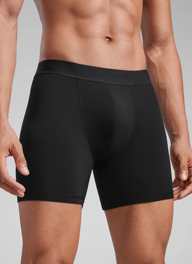Ultra-Soft Modal Double Lined 5" Boxer Underwear (3-Pack) - Image 4
