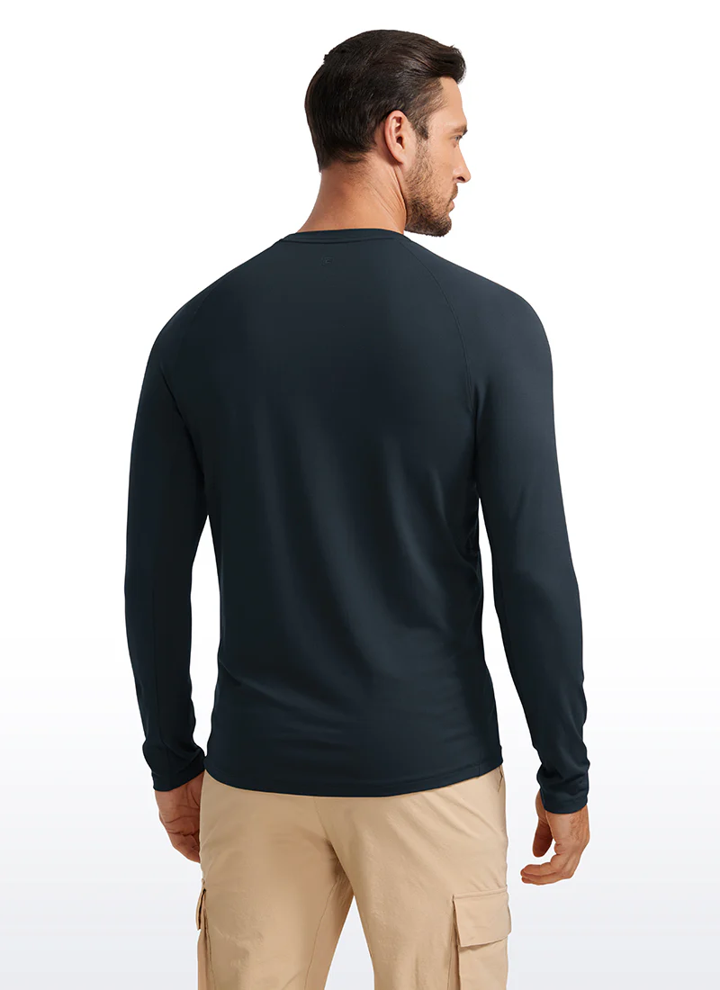 Brushed Slim-Fit Long Sleeve - Image 2