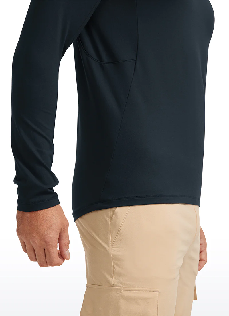 Brushed Slim-Fit Long Sleeve - Image 4