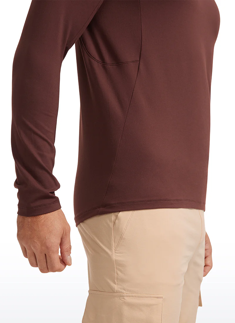 Brushed Slim-Fit Long Sleeve - Image 8