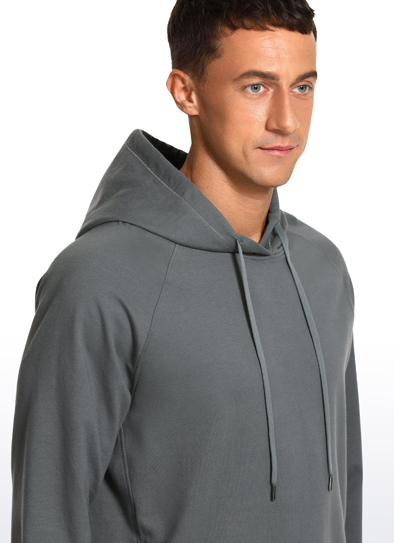 Cotton Loose Fit Long Sleeve Hoodies - Image 11