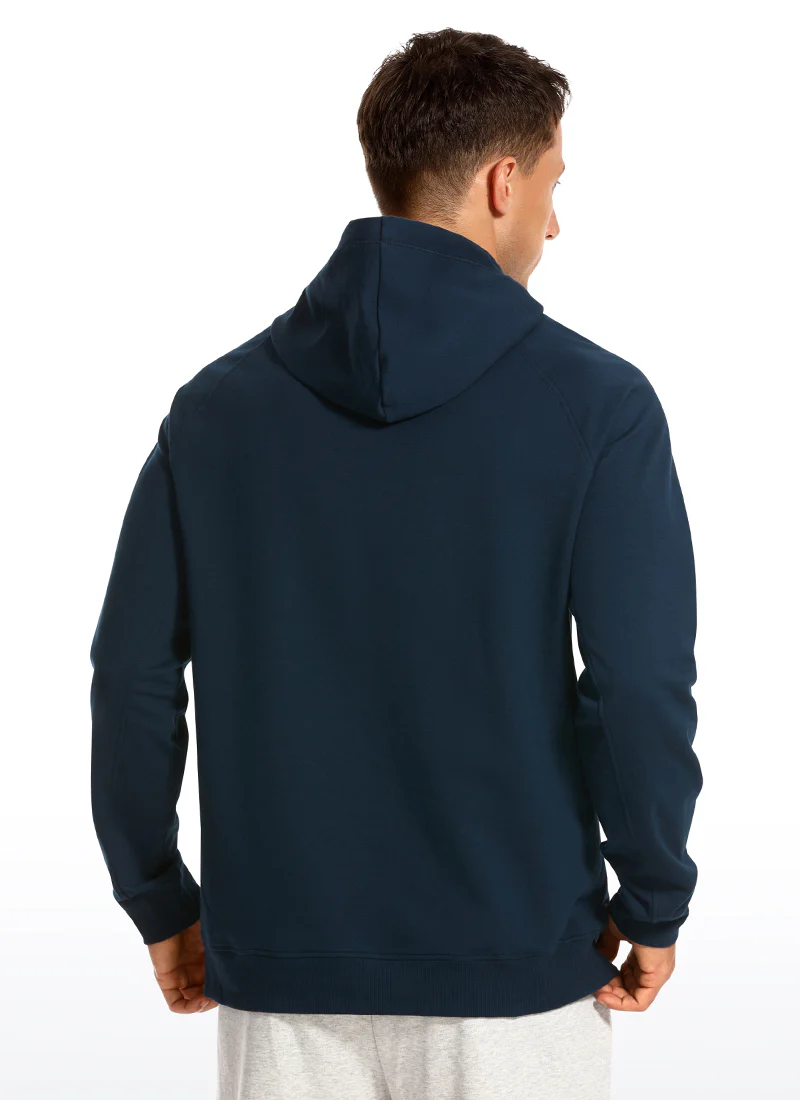 Cotton Loose Fit Long Sleeve Hoodies - Image 13