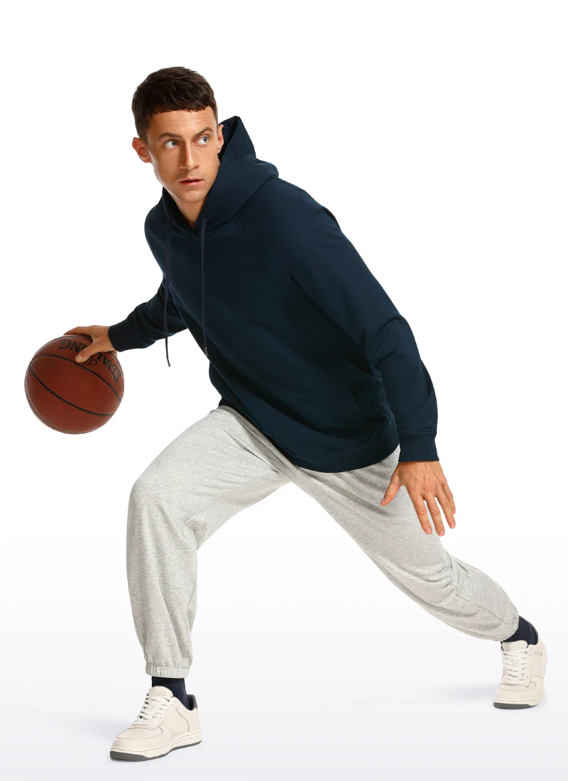 Cotton Loose Fit Long Sleeve Hoodies - Image 14