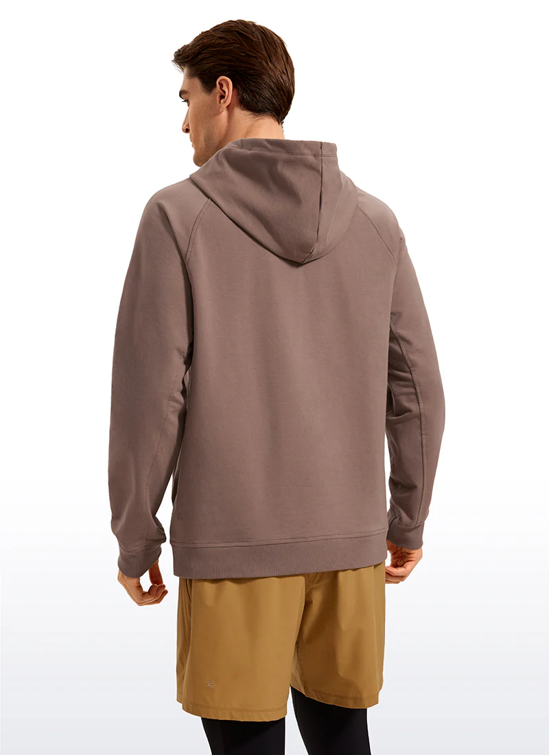 Cotton Loose Fit Long Sleeve Hoodies - Image 21