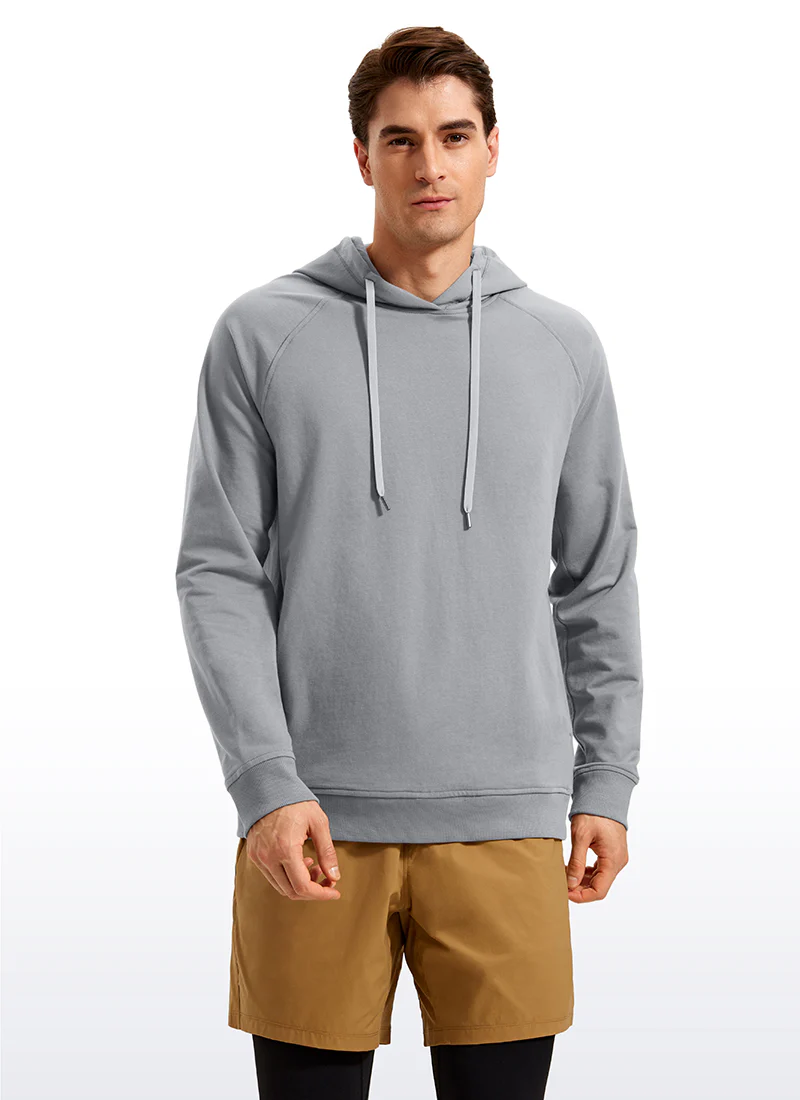 Cotton Loose Fit Long Sleeve Hoodies - Image 24