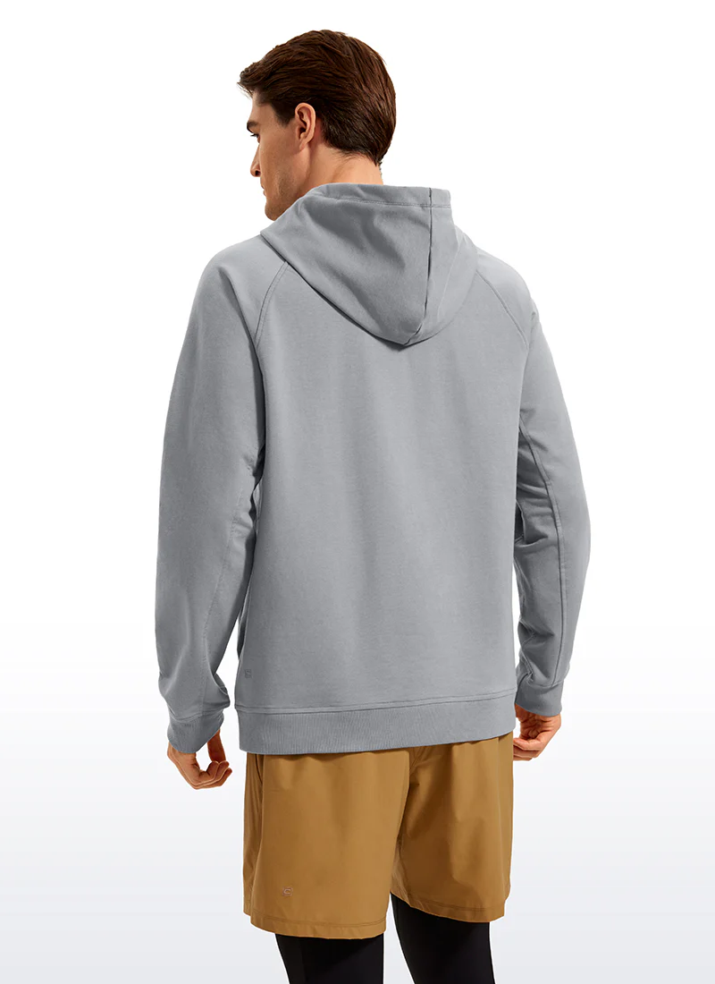 Cotton Loose Fit Long Sleeve Hoodies - Image 25