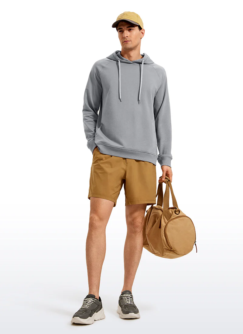 Cotton Loose Fit Long Sleeve Hoodies - Image 26