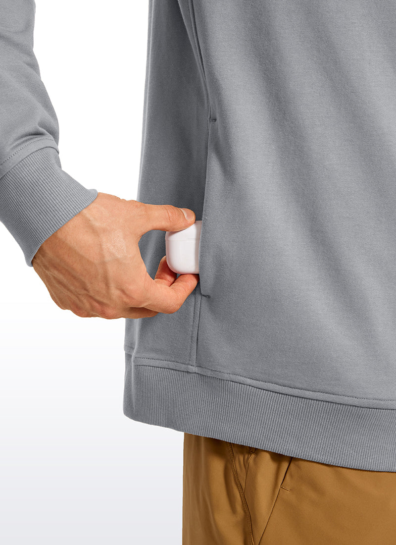 Cotton Loose Fit Long Sleeve Hoodies - Image 27