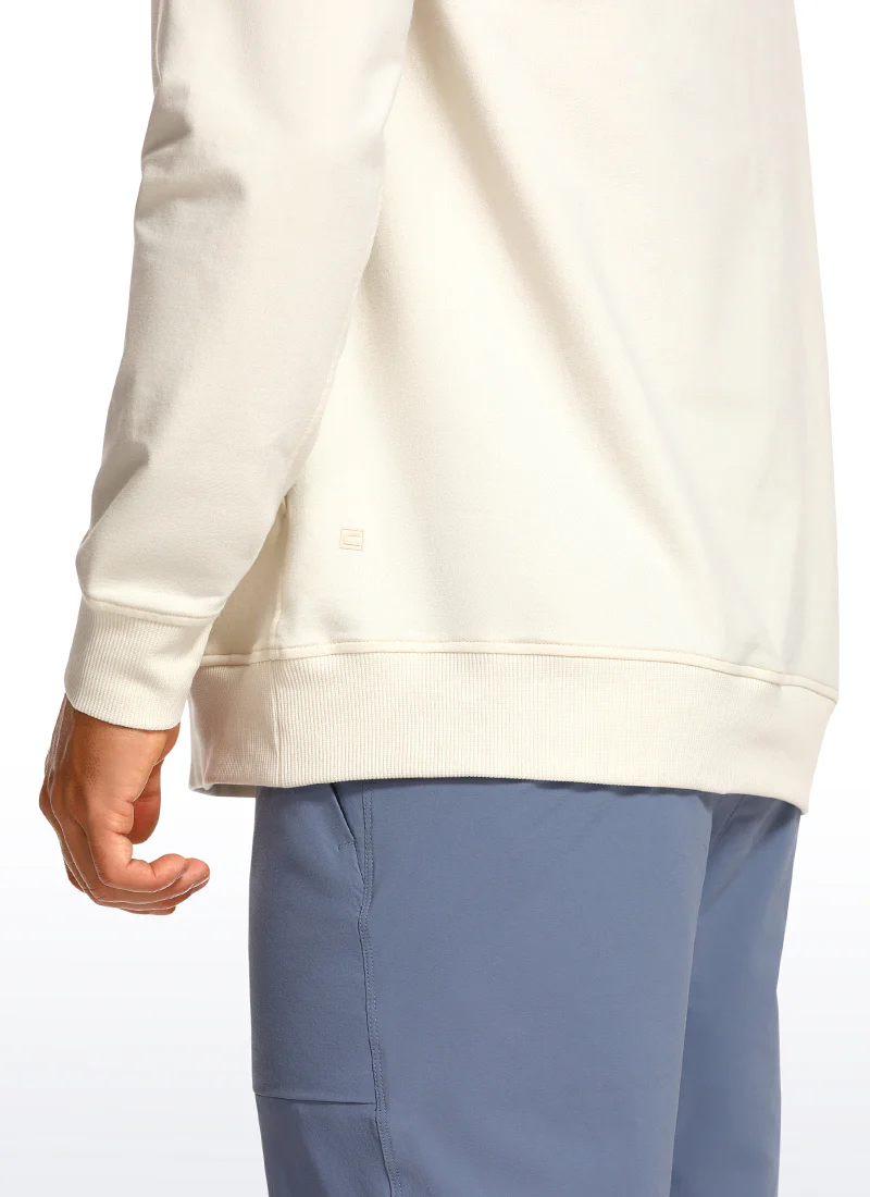 Cotton Loose Fit Long Sleeve Hoodies - Image 7