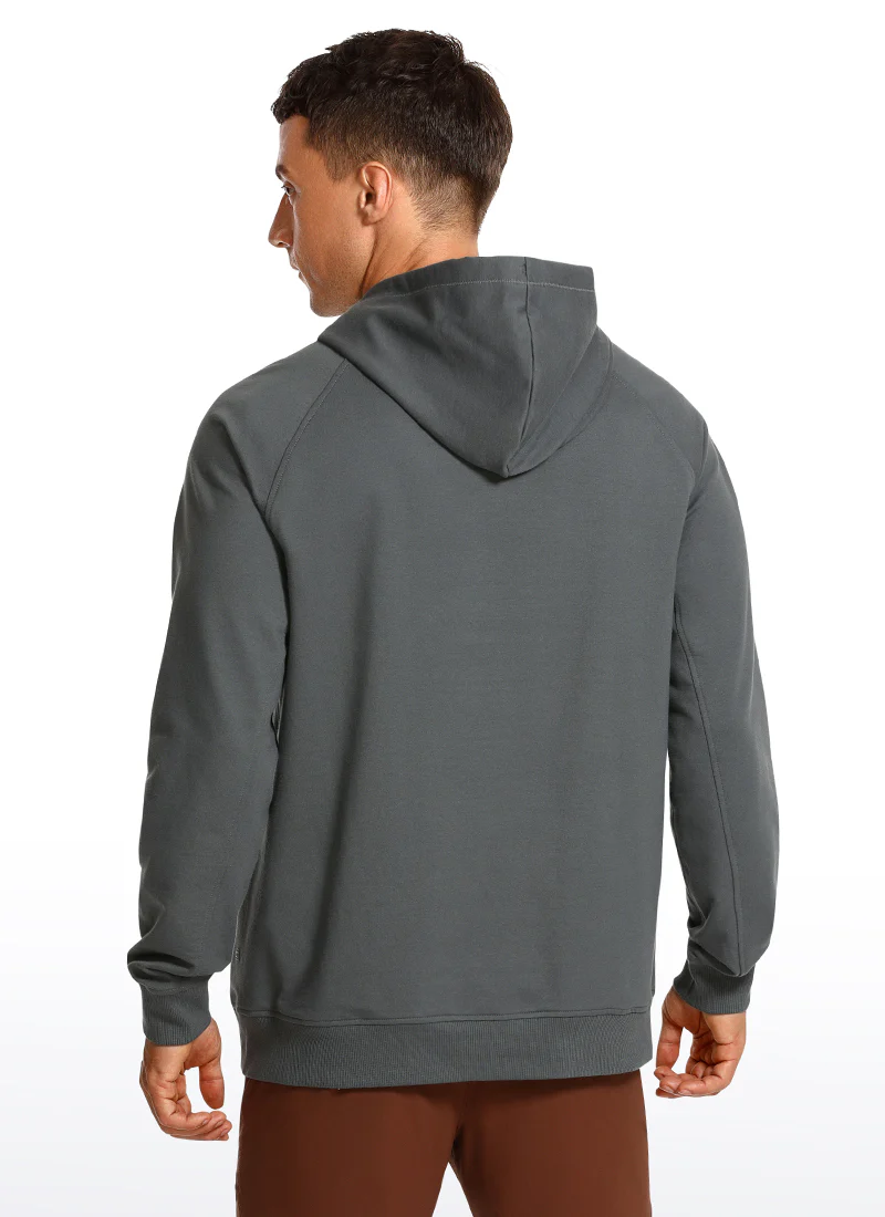 Cotton Loose Fit Long Sleeve Hoodies - Image 9