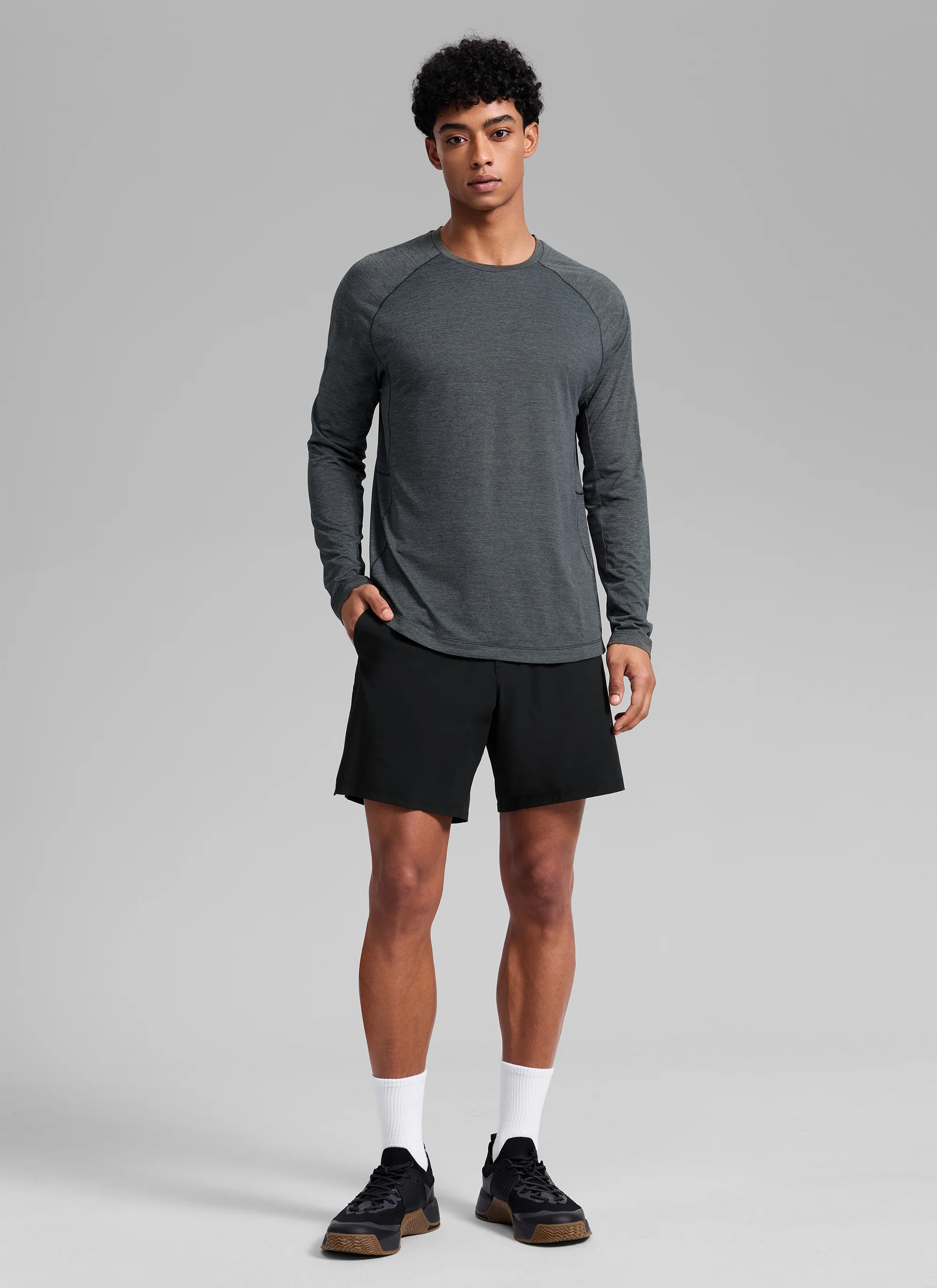 Lightweight Rounded Scallop Bottom Long Sleeves - Image 12