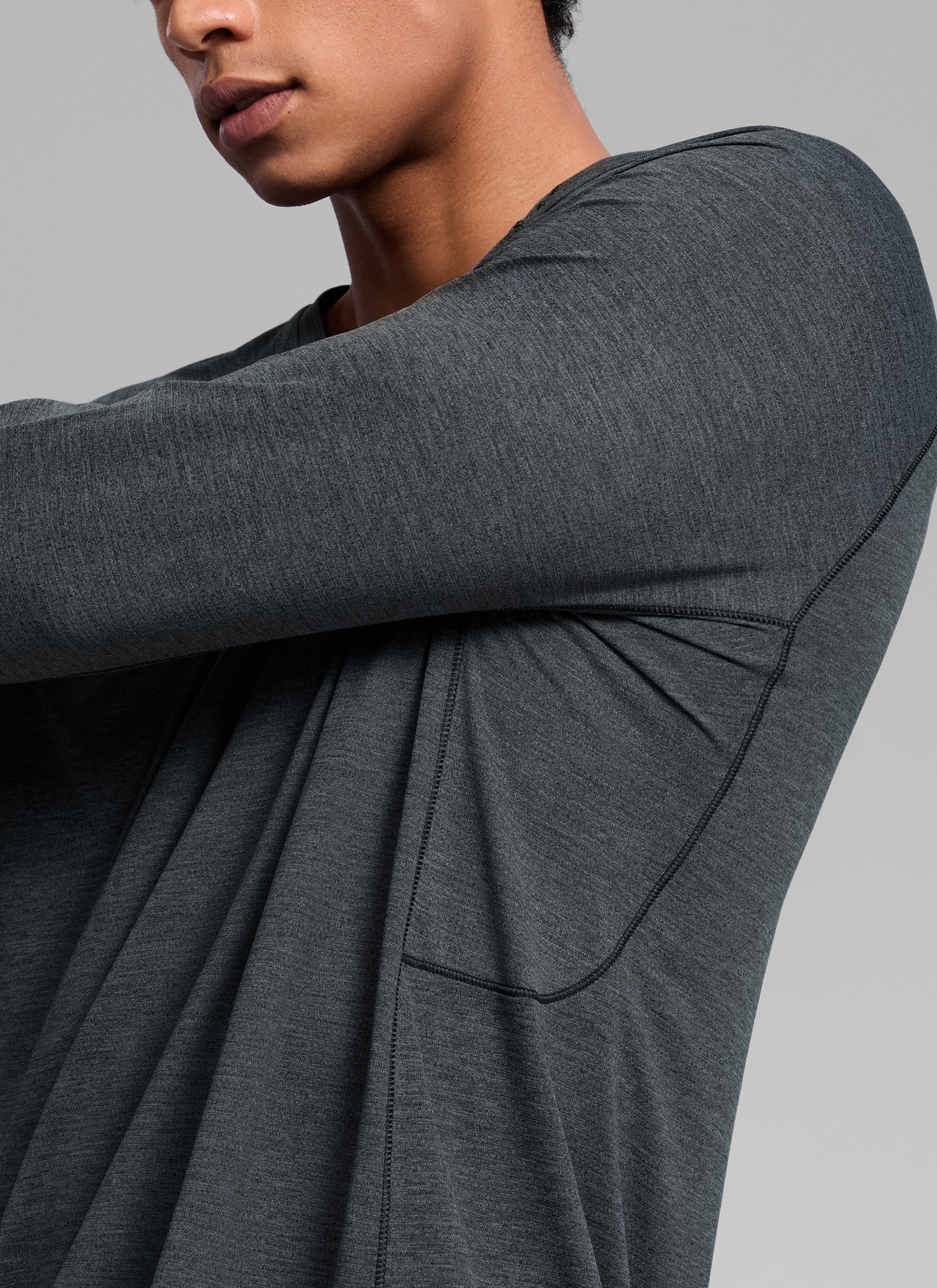 Lightweight Rounded Scallop Bottom Long Sleeves - Image 13