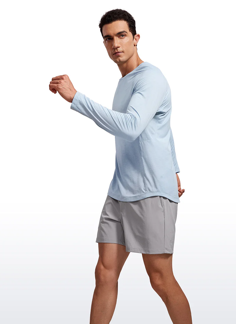 Lightweight Rounded Scallop Bottom Long Sleeves - Image 16