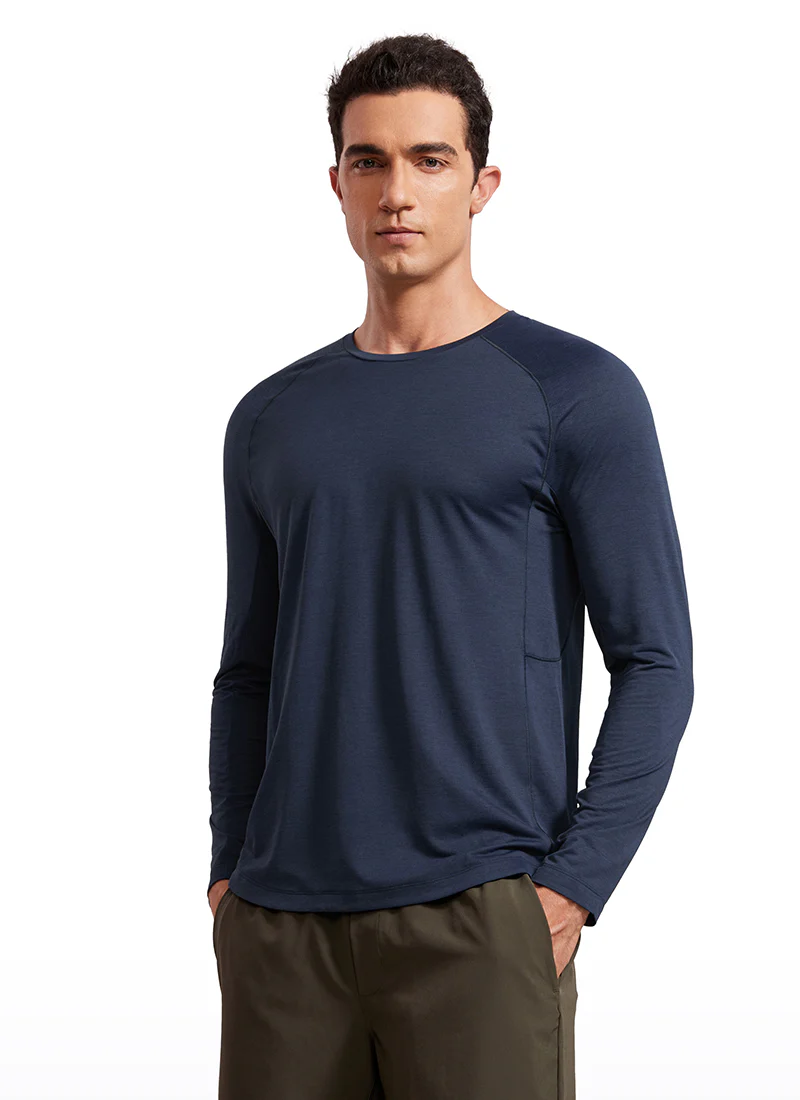 Lightweight Rounded Scallop Bottom Long Sleeves - Image 18