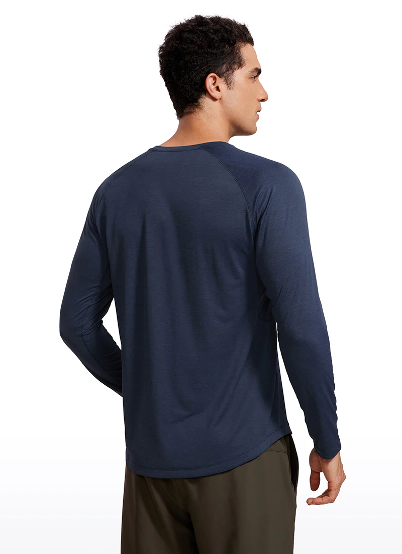 Lightweight Rounded Scallop Bottom Long Sleeves - Image 19