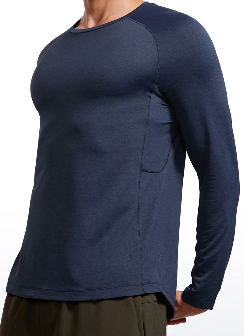 Lightweight Rounded Scallop Bottom Long Sleeves - Image 21