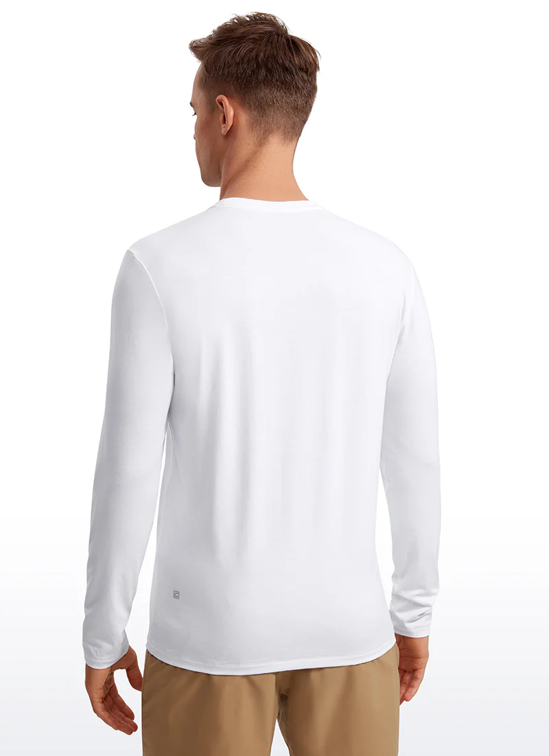 Quick Dry High Crewneck Long Sleeves Shirts - Image 4