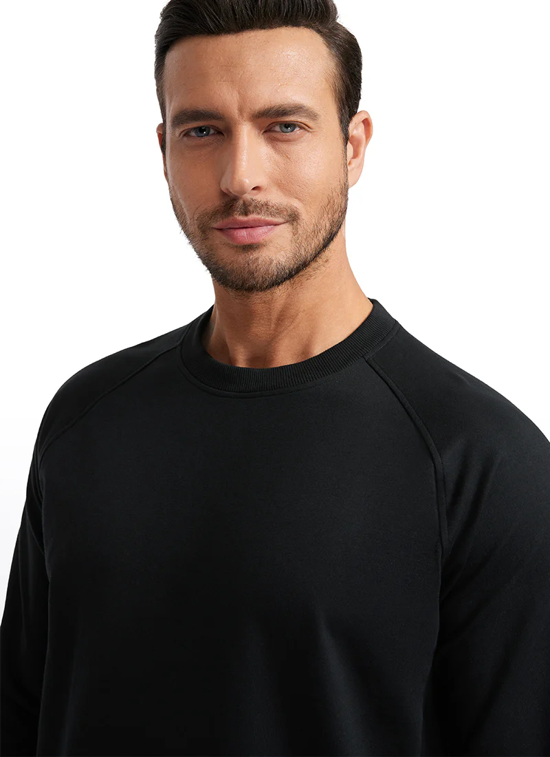 French Terry Pullover Sweatshirts with Zip Pockets - Image 4