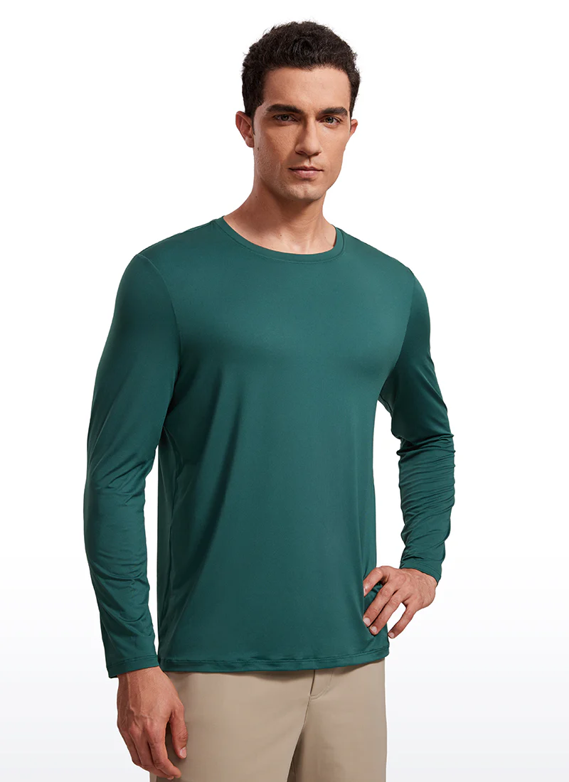 Ultralight Crewneck Long Sleeves Shirts - Image 15
