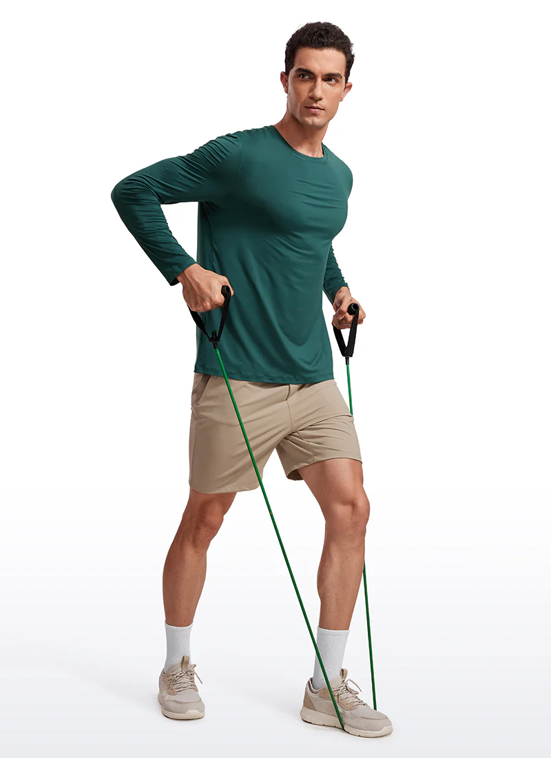 Ultralight Crewneck Long Sleeves Shirts - Image 17