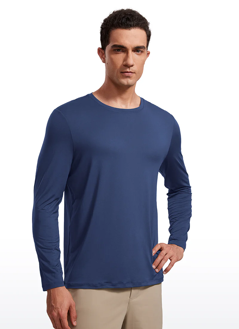 Ultralight Crewneck Long Sleeves Shirts - Image 18