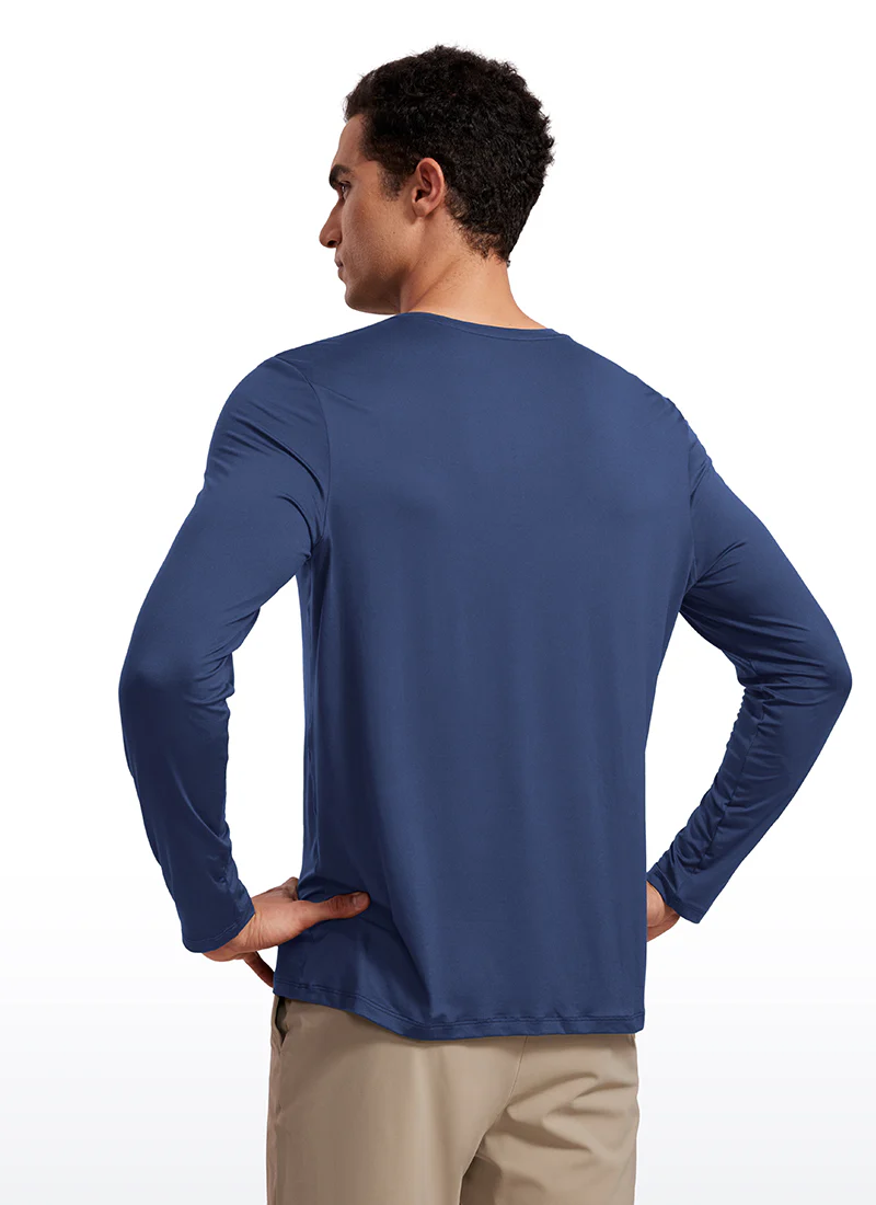 Ultralight Crewneck Long Sleeves Shirts - Image 19