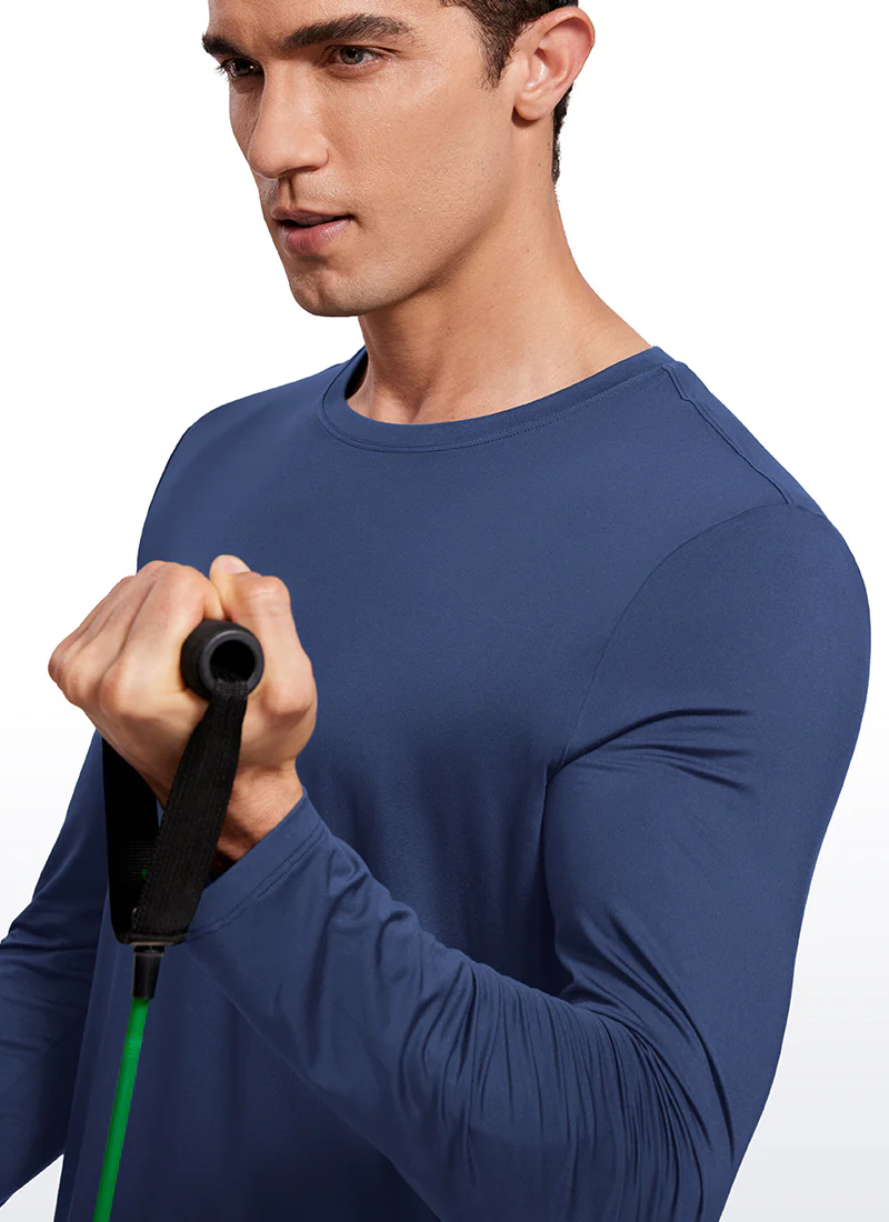 Ultralight Crewneck Long Sleeves Shirts - Image 21