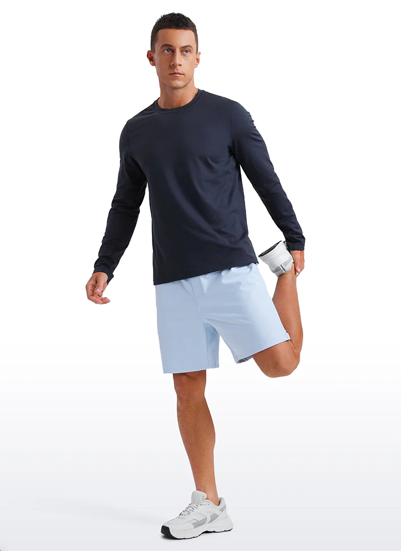Cloud Jersey Crewneck Long Sleeve Shirts - Image 11