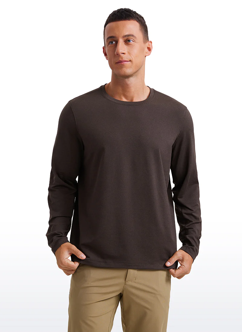 Cloud Jersey Crewneck Long Sleeve Shirts - Image 13