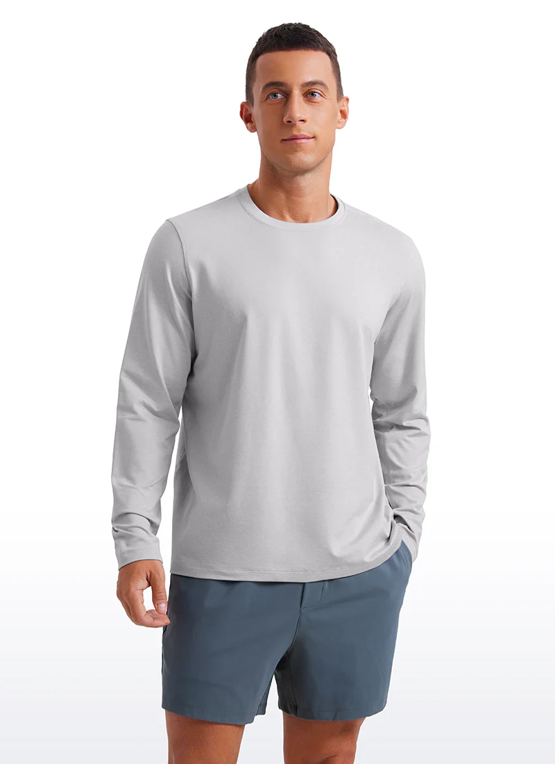 Cloud Jersey Crewneck Long Sleeve Shirts - Image 17