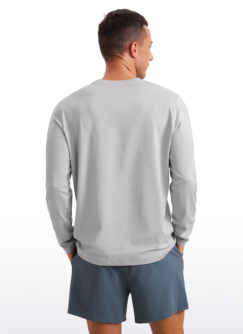 Cloud Jersey Crewneck Long Sleeve Shirts - Image 18