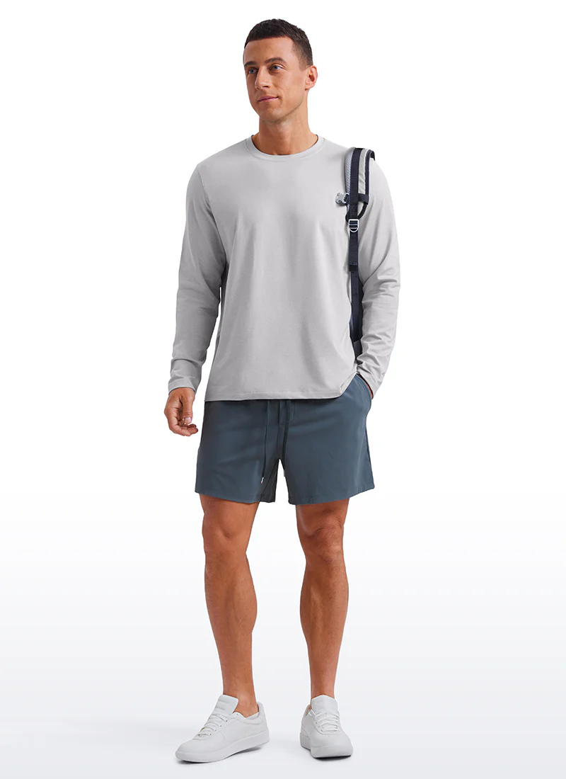 Cloud Jersey Crewneck Long Sleeve Shirts - Image 19