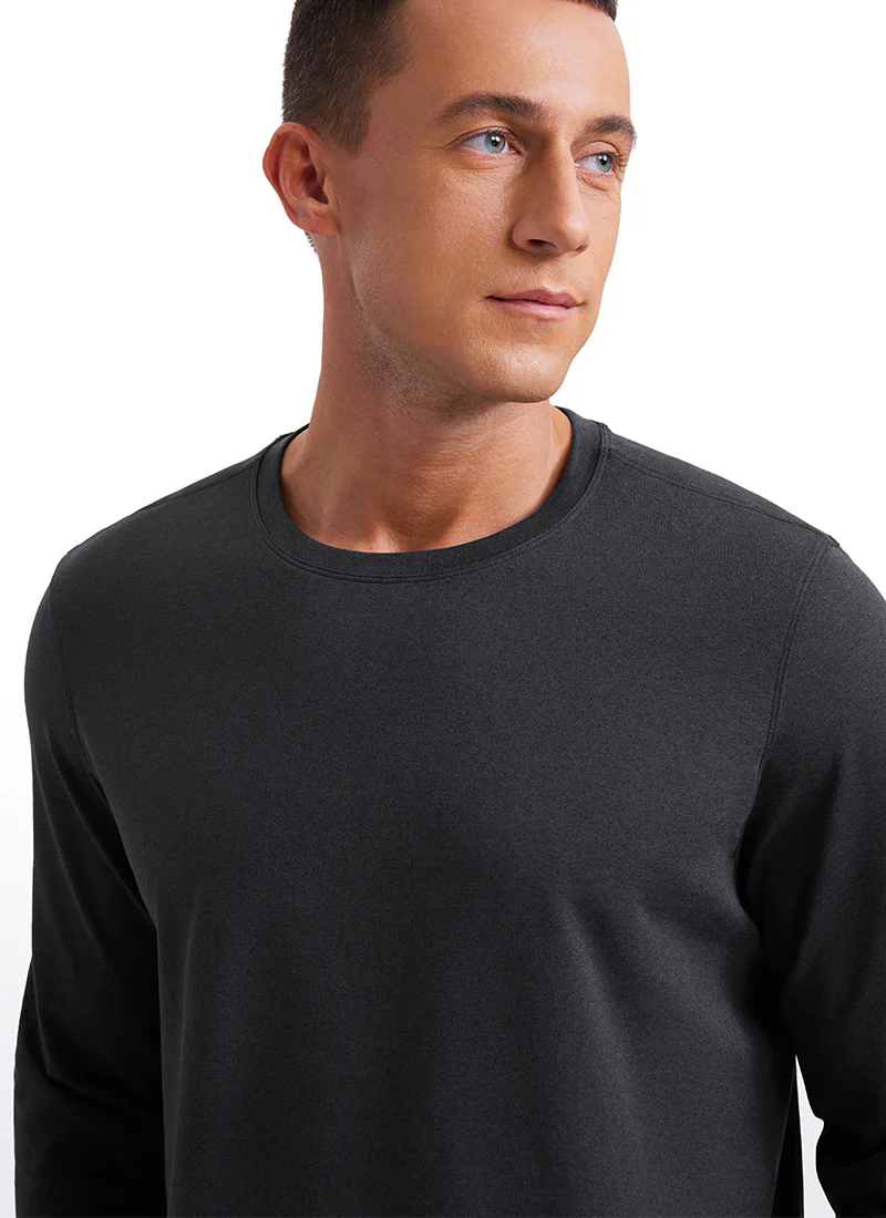 Cloud Jersey Crewneck Long Sleeve Shirts - Image 25