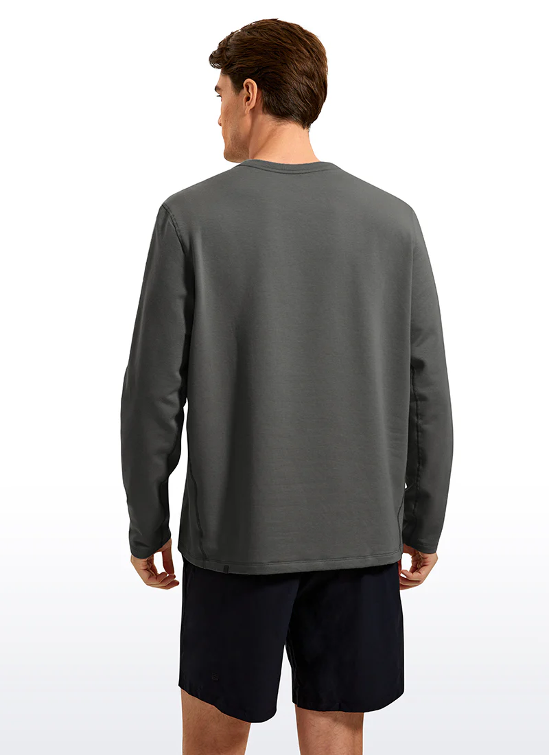 Softness Fleece Crewneck Pullover Sweatshirt - Image 10