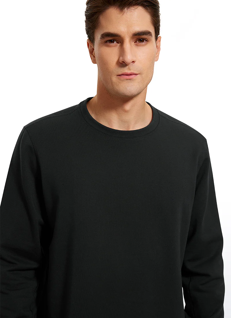 Softness Fleece Crewneck Pullover Sweatshirt - Image 4