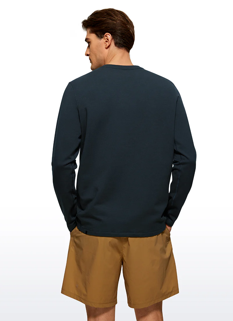 Softness Fleece Crewneck Pullover Sweatshirt - Image 6