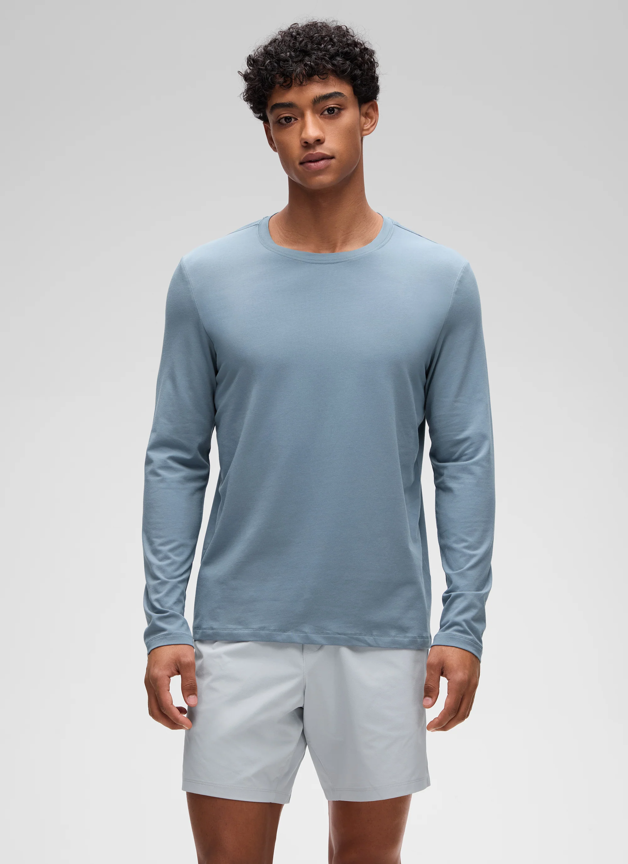 Pima Cotton Pro Long Sleeves Round Neck - Image 17