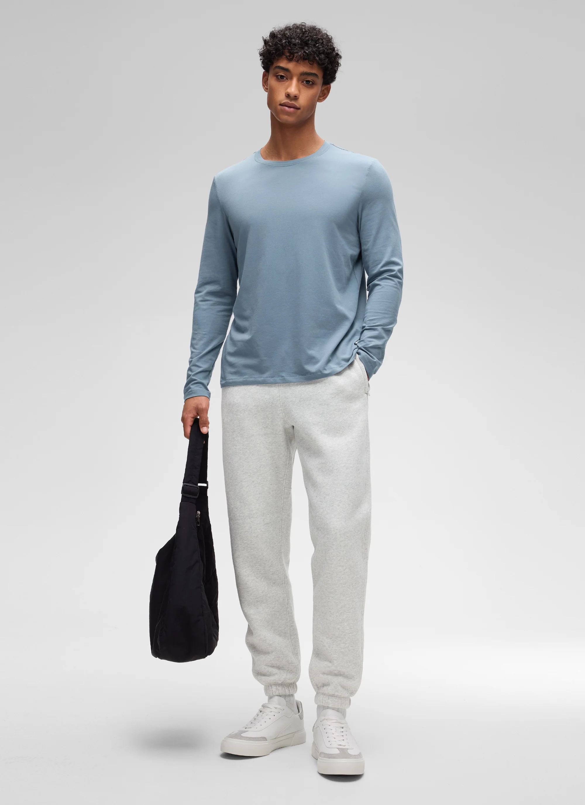 Pima Cotton Pro Long Sleeves Round Neck - Image 19