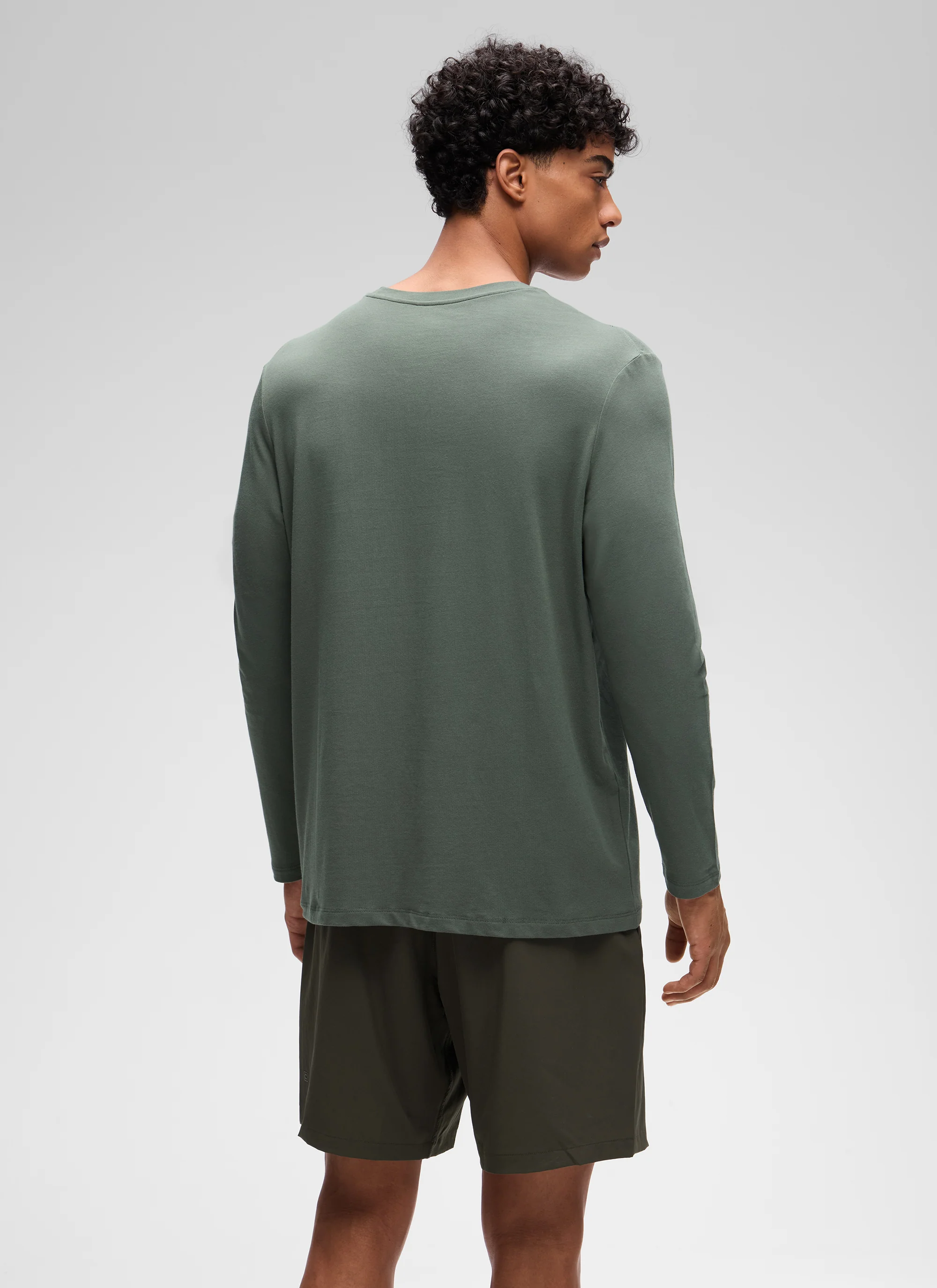 Pima Cotton Pro Long Sleeves Round Neck - Image 2