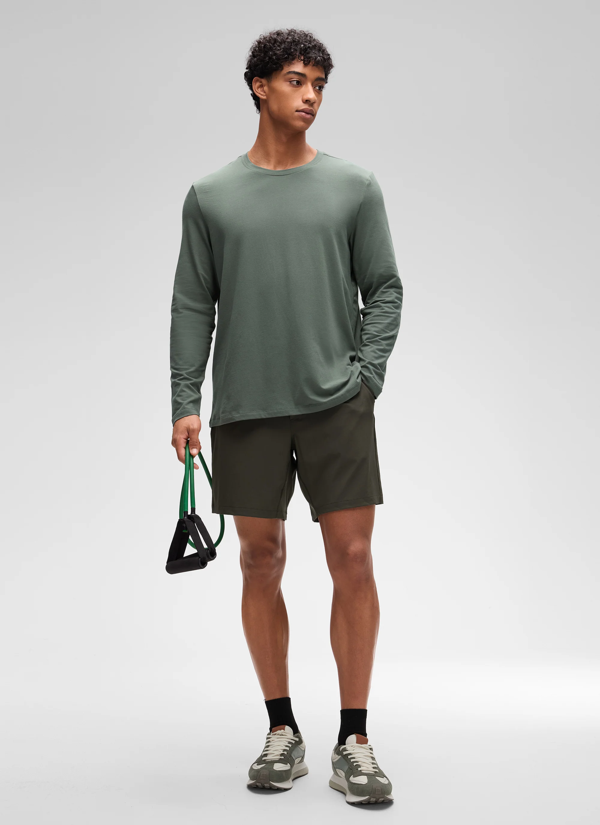 Pima Cotton Pro Long Sleeves Round Neck - Image 3