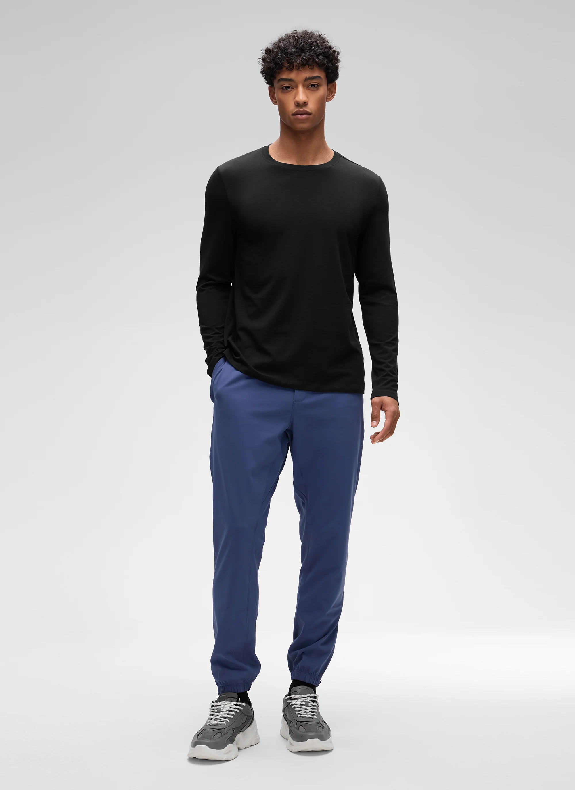 Pima Cotton Pro Long Sleeves Round Neck - Image 7