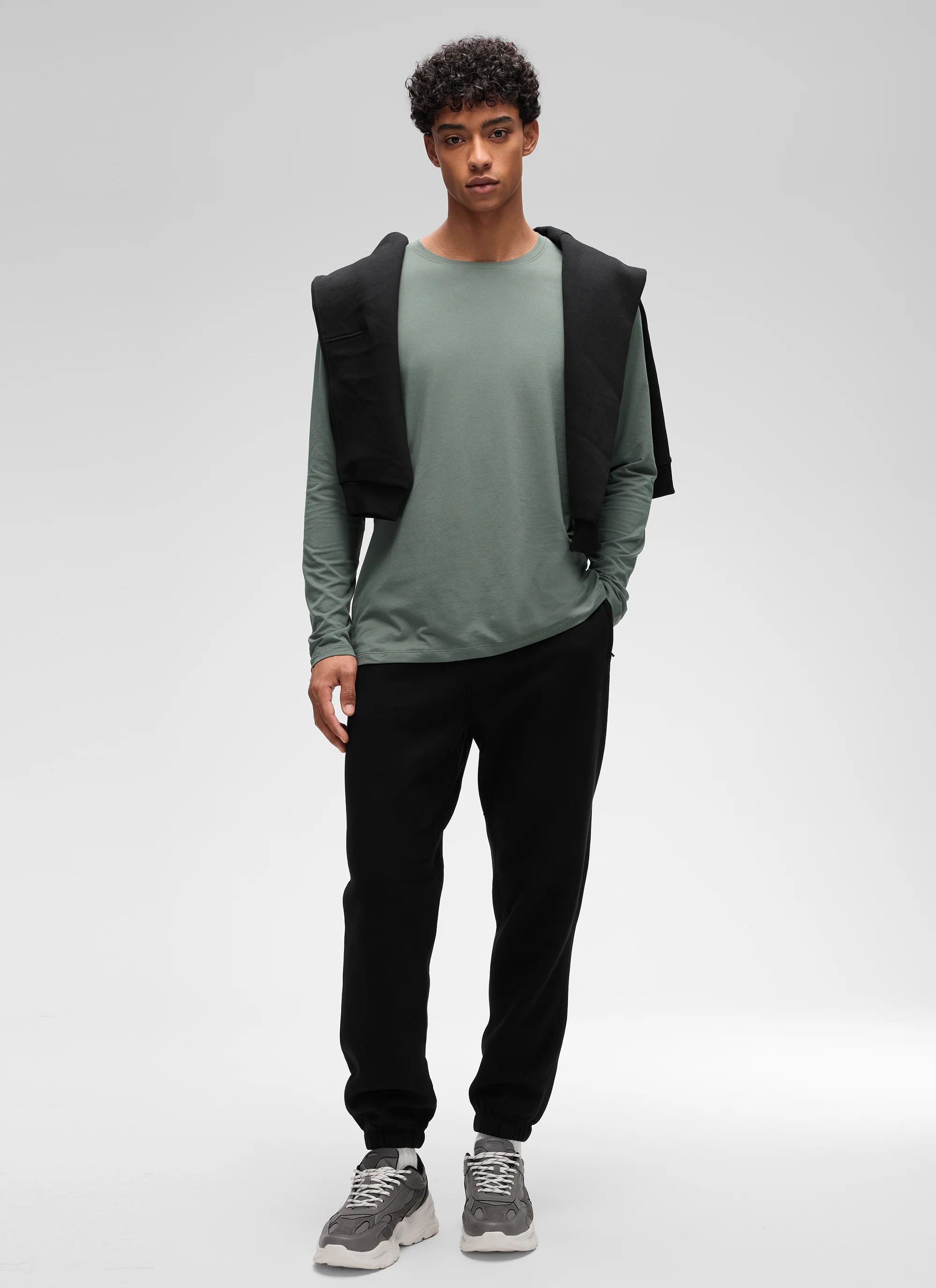 Poly Cotton-Blend Lightweight Long Sleeve - Image 20