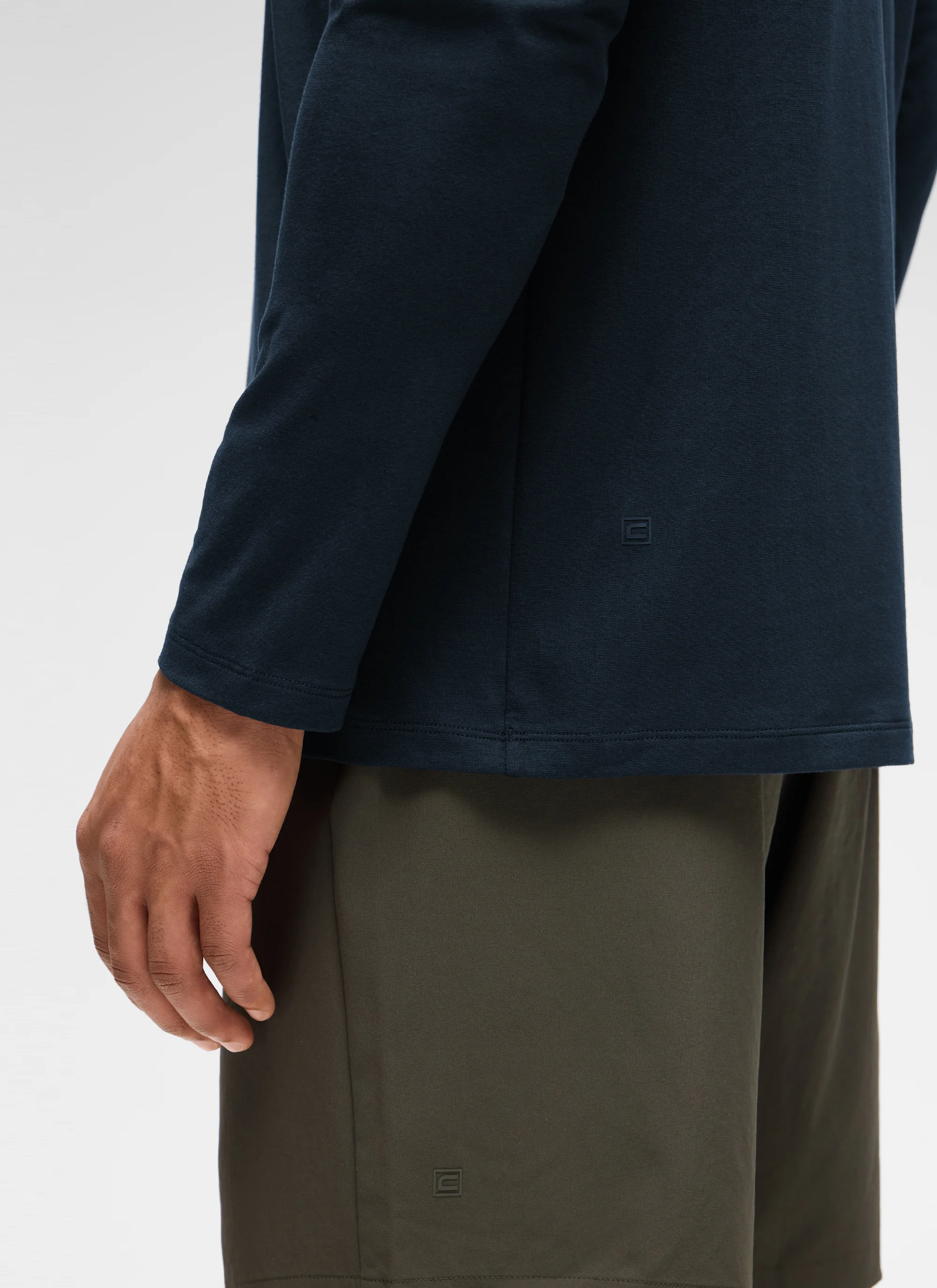 Poly Cotton-Blend Lightweight Long Sleeve - Image 4