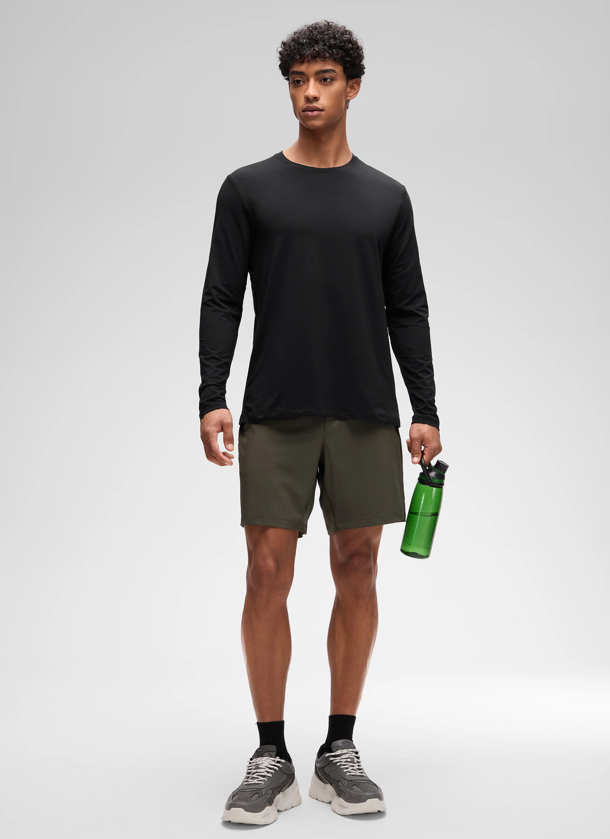 Poly Cotton-Blend Lightweight Long Sleeve - Image 7