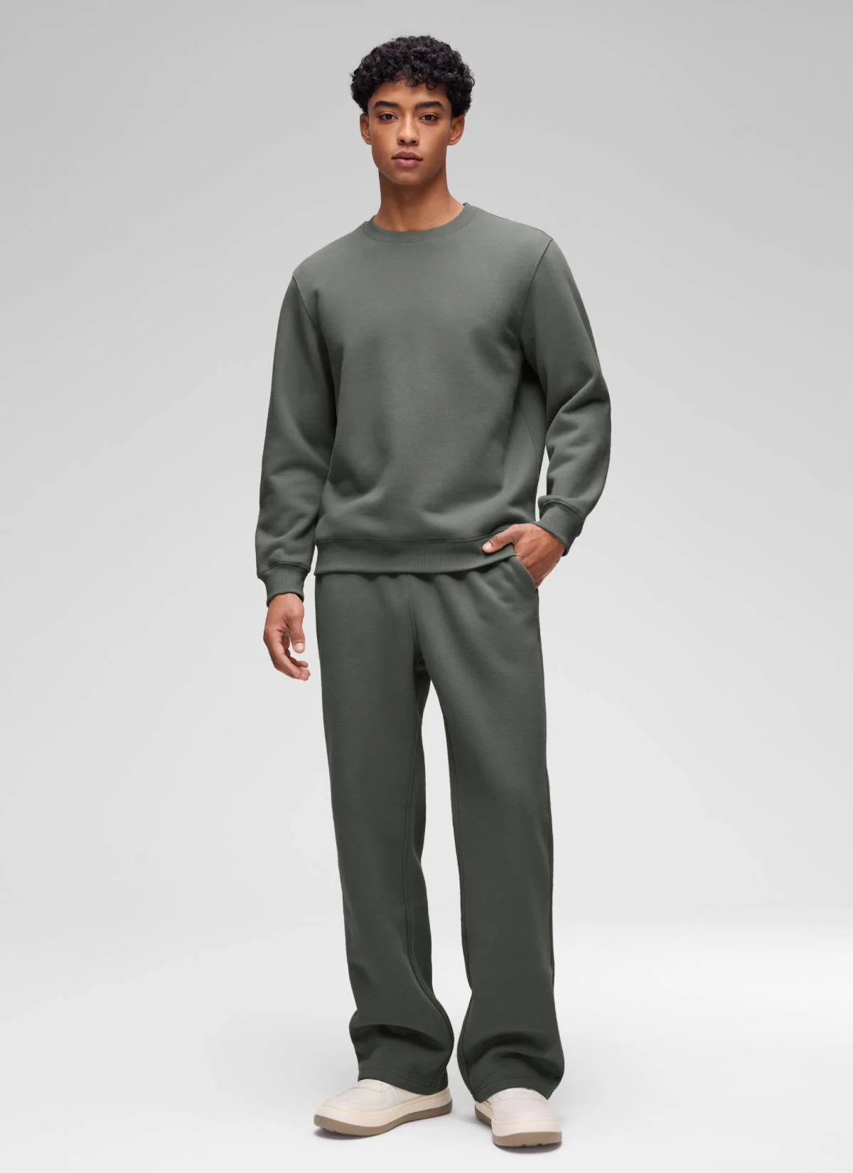 Fleece Lined Pullover Sweatshirt - Image 11