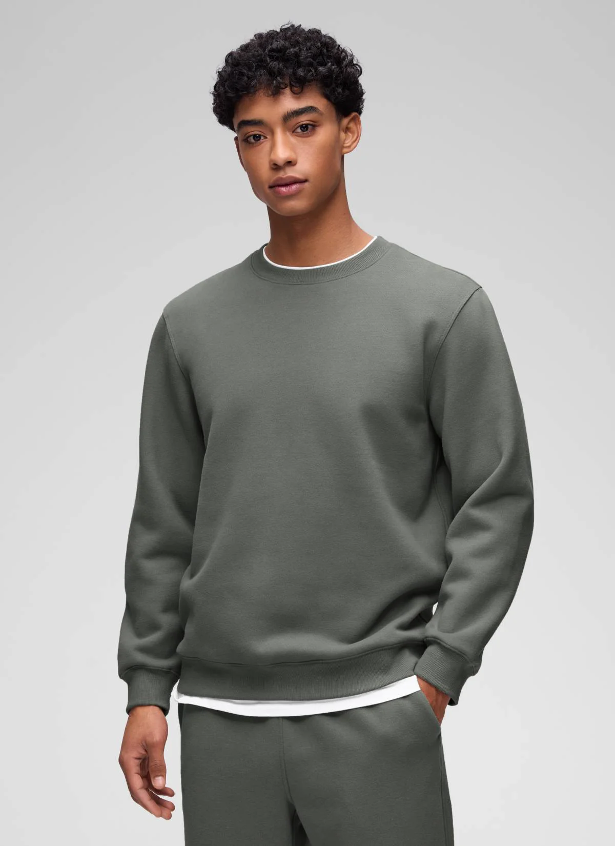 Fleece Lined Pullover Sweatshirt - Image 9